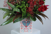Sacred Heart Flower Box